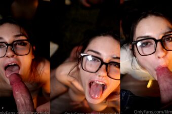 Lilmochidoll Sloppy Blowjob Scene in HD