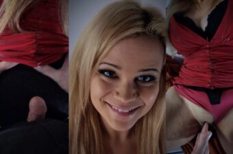 Watch Mad ASMR Blonde Girl Trying Out Sisters Fiance Uncensored Video