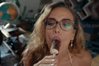 Watch Gina Carla Ice Cream Blowjob