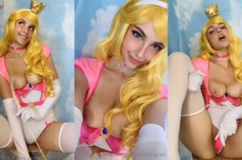 Watch Sunny Ray Nude Peach Cosplay Uncensored Video