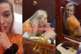 Therealbrittfit Fucking On A Plane Onlyfans Scene in HD