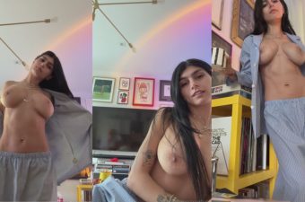 Watch Mia Khalifa Morning Tease Uncensored Video