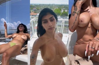 Watch Mia Khalifa Balcony Full Nude