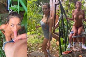 Watch Victoria Lit Outdoor Sextape Uncensored Video