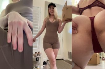 STPeach $25 Package Delivery PPV Scene in HD