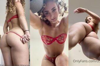 Claire Stone Striptease Bottom View Scene in HD